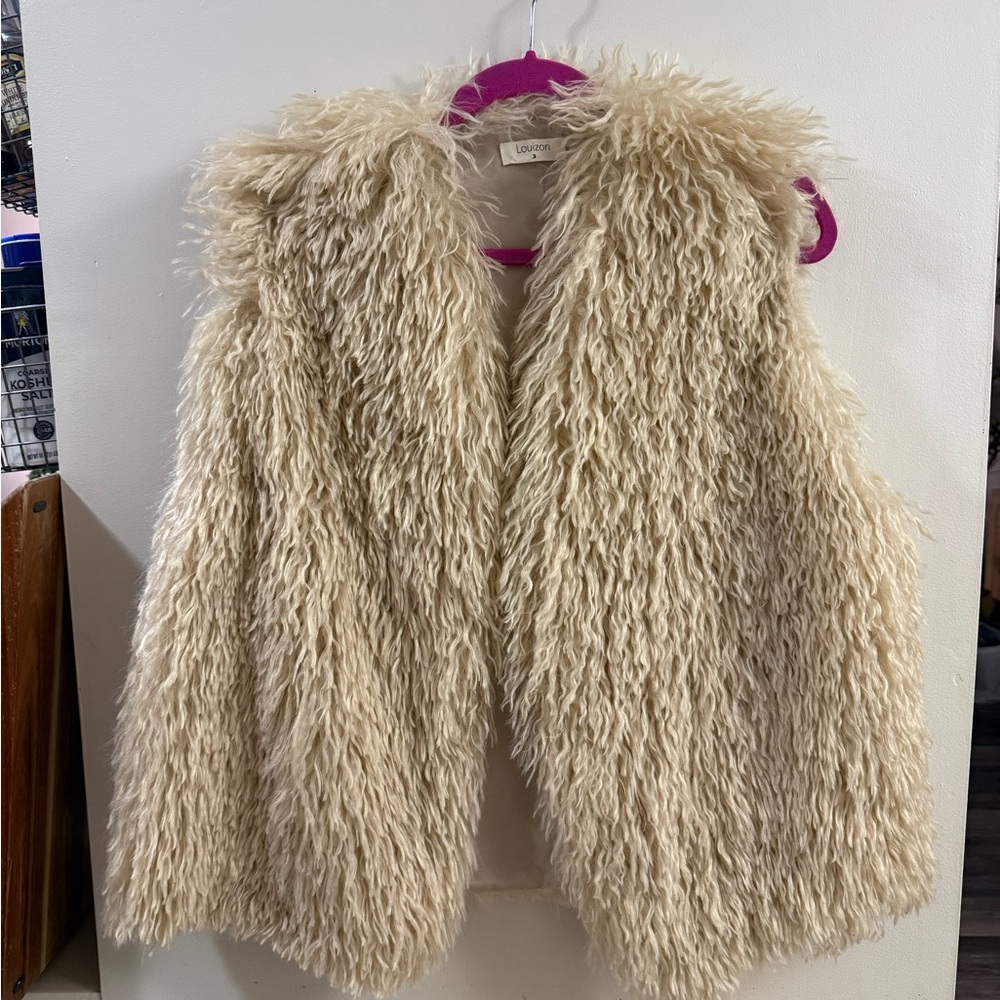 Louizon Faux Fur Vest
